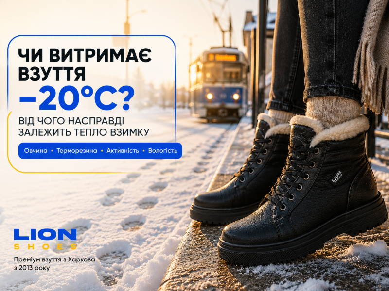 До якої температури носити зимові черевики на овчині