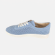 Жіночі мокасини Lion Shoes 12695-1 замшеві кольору джинс