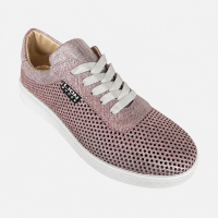 Жіночі мокасини Lion Shoes 12695-3 шкіряні кольору лаванда