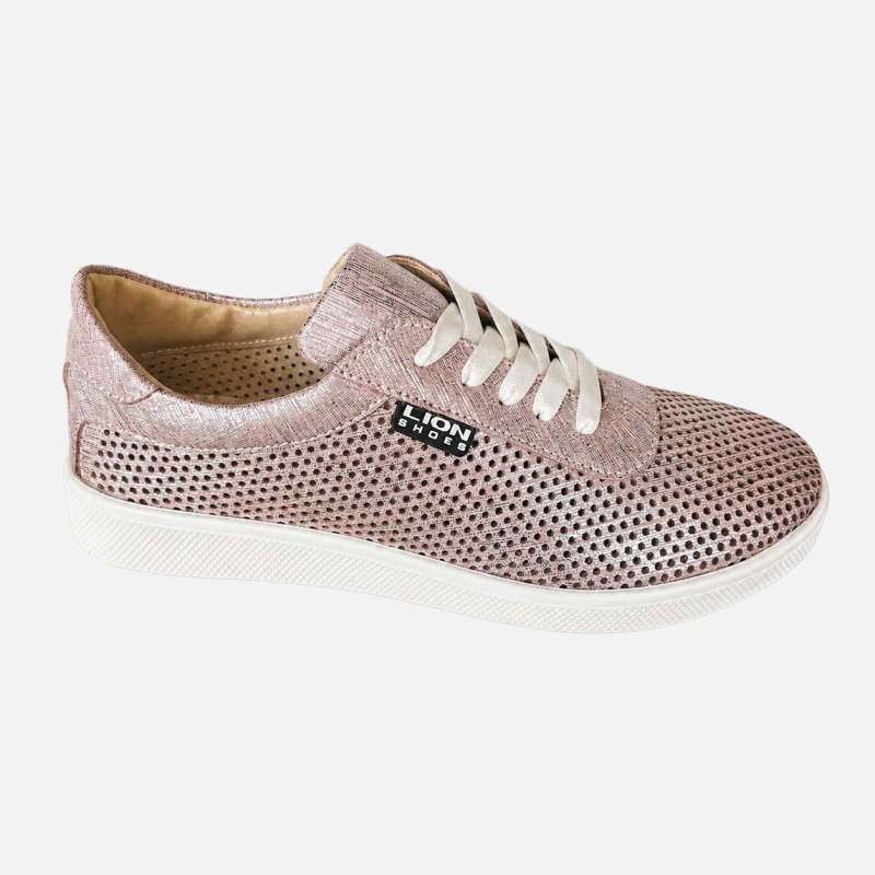 Жіночі мокасини Lion Shoes 12695-3 шкіряні кольору лаванда
