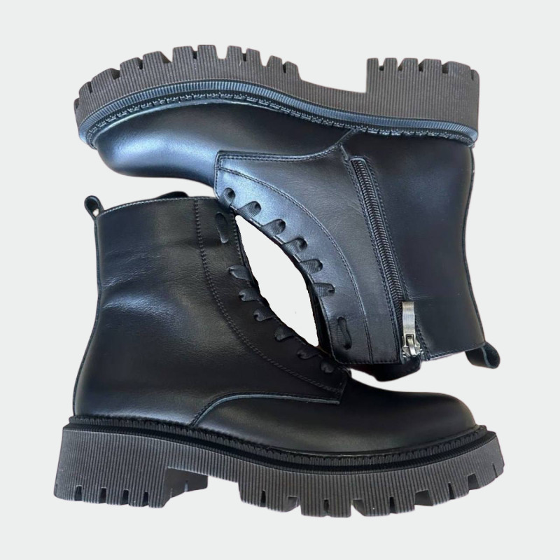 Жіночі зимові черевики Lion Shoes L-378-1 із натуральної шкіри