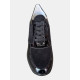 Жіночі чорні кросівки Lion Shoes 86915 із замші та лакованої шкіри