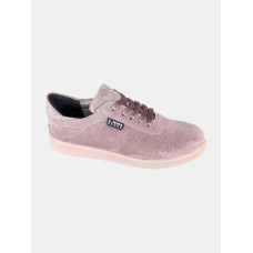 Жіночі мокасини кольору візон із натуральної замші Lion Shoes 40895
