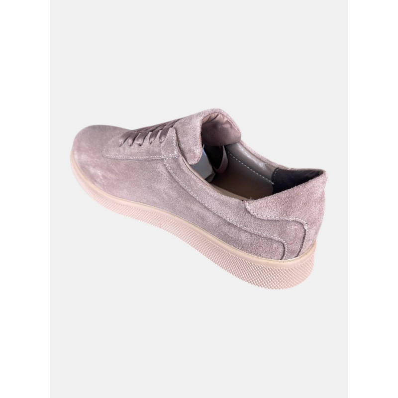 Жіночі мокасини Lion Shoes 40895 із натуральної замші кольору візон