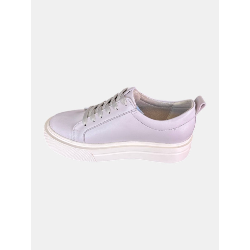 Жіночі бежеві кеди Lion Shoes 21655 із натуральної шкіри