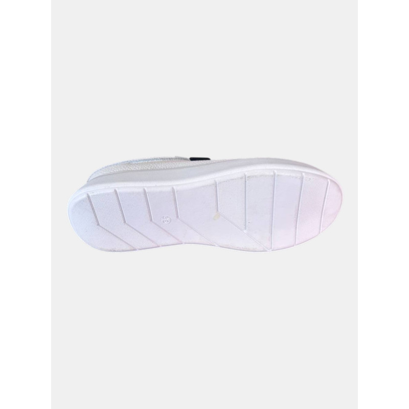 Жіночі білі мокасини Lion Shoes 05295 із натуральної шкіри Флотар