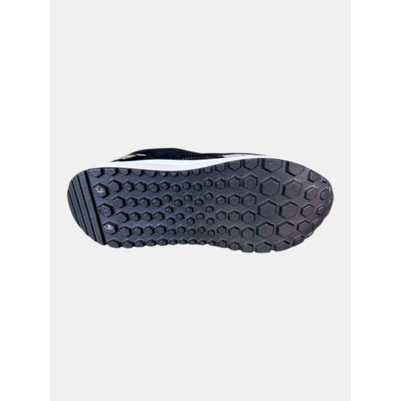 Жіночі чорні кросівки Lion Shoes 869N2 із замші та лакованої шкіри, 41 розміром