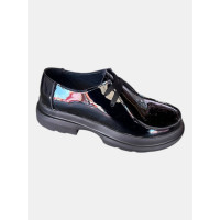 Жіночі чорні туфлі із лакованої шкіри Lion Shoes 261654