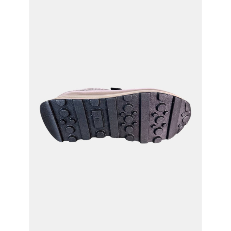 Жіночі мокко кросівки Lion Shoes 40095 із натуральної шкіри